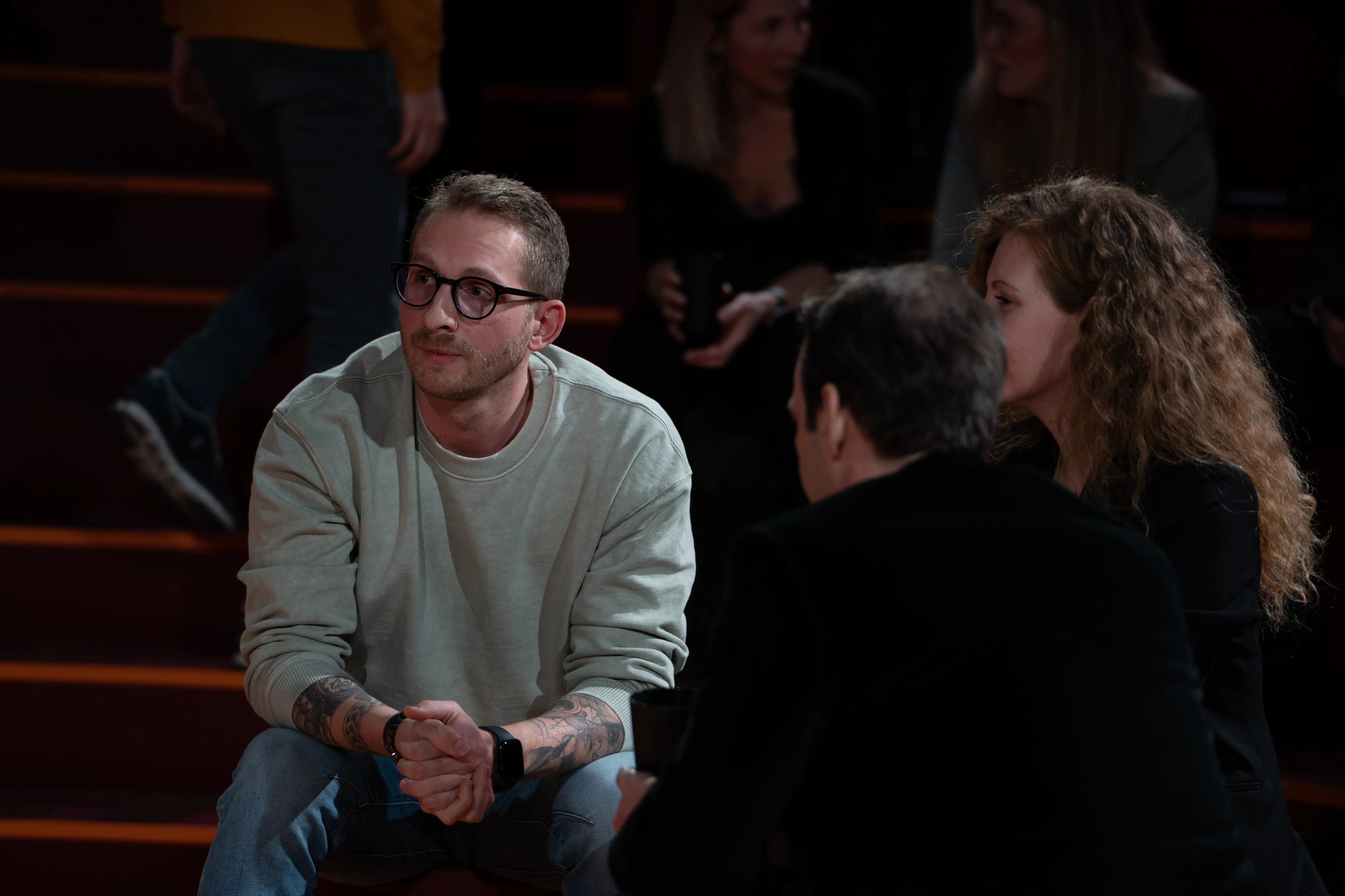 Christopher Rapp im Austausch auf einem Branchen-Event in Wien
