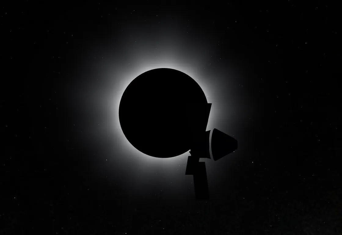 Artemis II: Design concept · scroll animation, web design project by Christopher Rapp