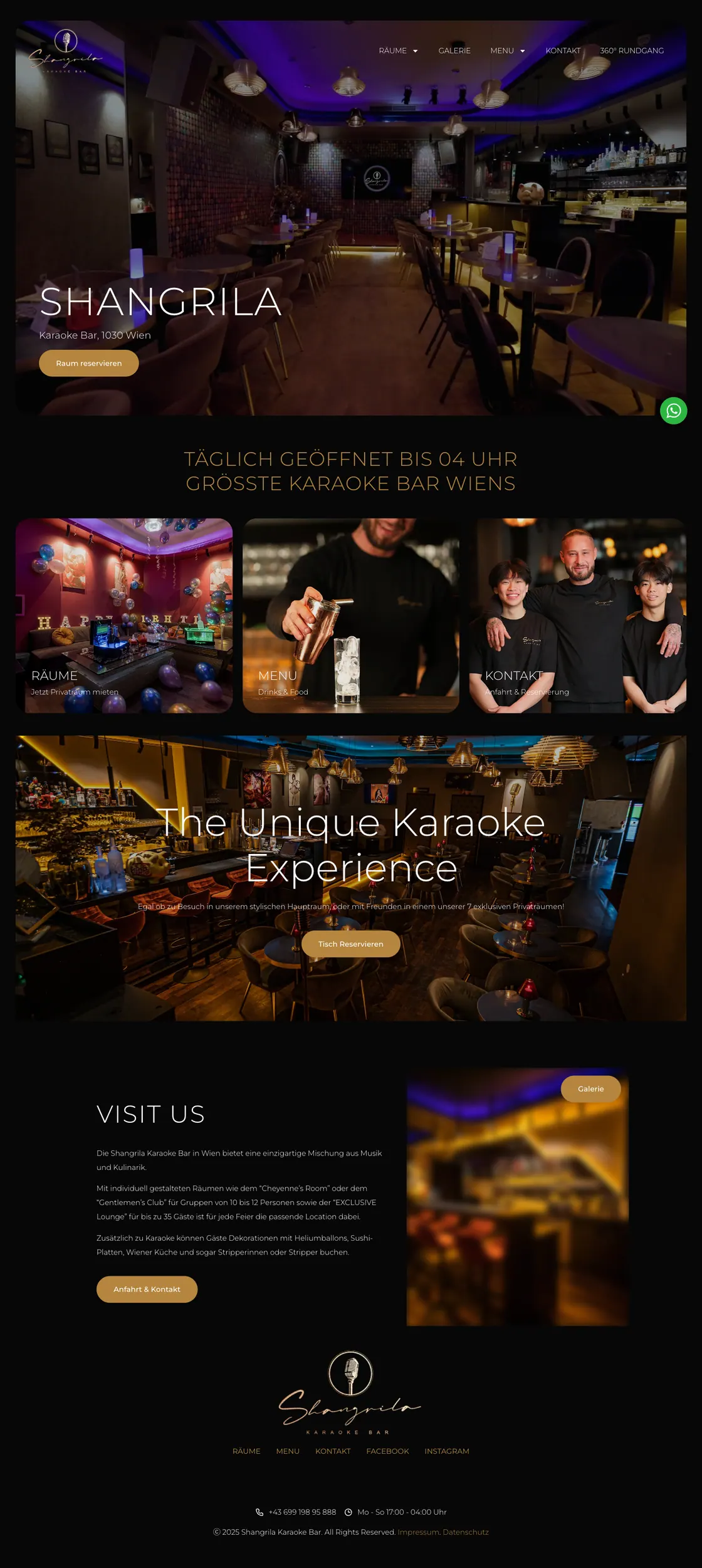 Shangrila — full landing page built by Christopher Rapp